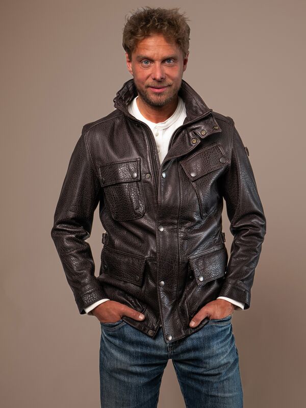 Endurance Mens Leather Jacket
