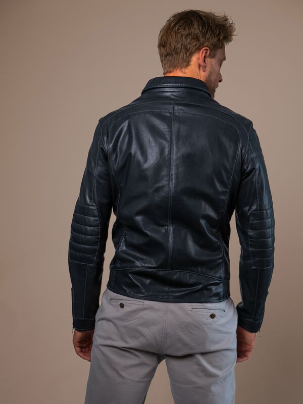 San Remo Mens Leather Jacket