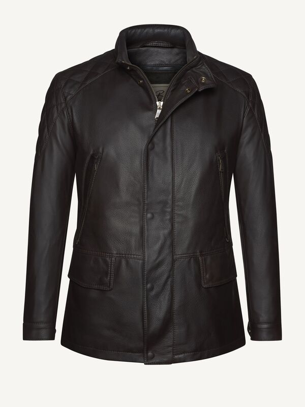 Targa Florio II Mens Leather Jacket