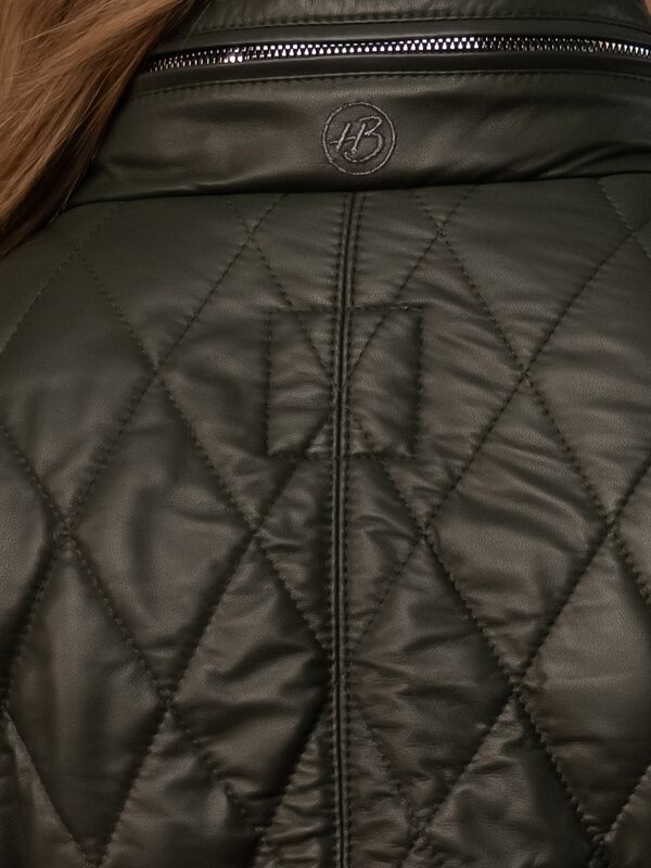 Virginia Ladies Quilted Leather Jacket